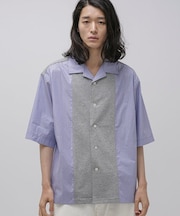 LB.03／カットコンビオープンカラーシャツ