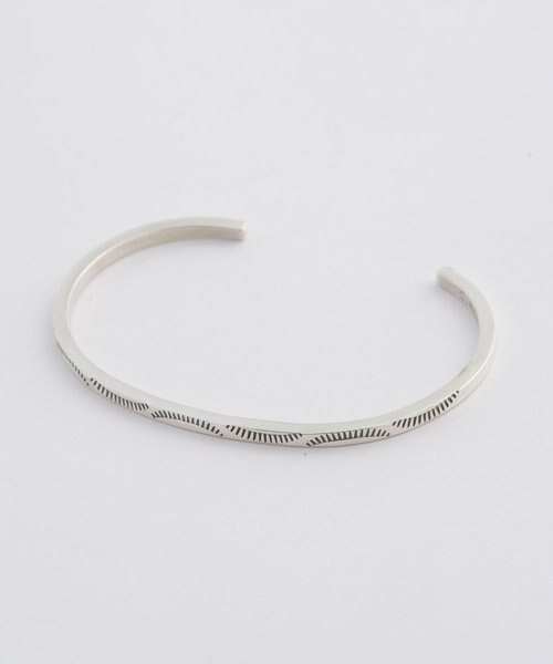アクセサリー INDIAN JEWELRY Square Stamp Bracelet indian jewelry／Square Stamp Bracelet B｜ナノ・ユニバースの通販