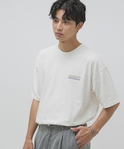 LB.04／16／-OE天竺ワンポイントプリントTシャツ 半袖
