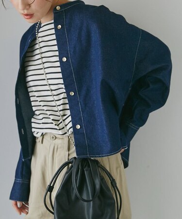 デニムオーバーシャツ
