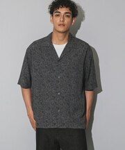 LB.04／オリジナルペイズリードレープシャツ 半袖