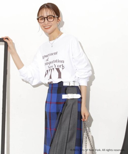 GOOD ROCK SPEED／別注 NYC ロゴプリント ロンT