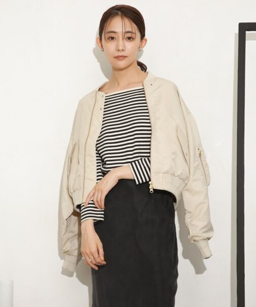 ナイロンツイルMA-1ブルゾン