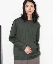 「FORMAL JERSEY」クルーネックカットソー長袖
