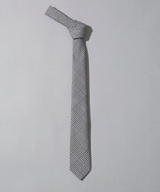 京都ウォッシャブルグレンチェックネクタイ