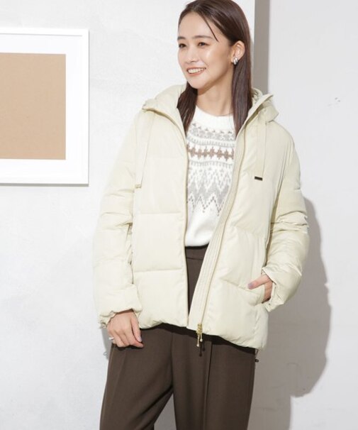 eco cloud パディングブルゾン