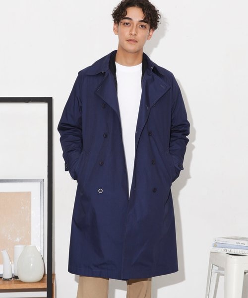 YLEVE／WOOL MOSSER PEA COAT｜ナノ・ユニバースの通販｜&mall（アンド