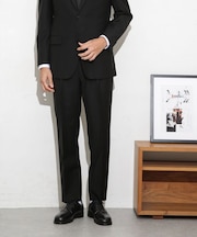 「ESSENTIAL LINE」フォーマルブラックトラウザー