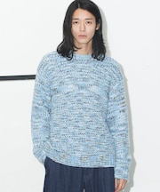 FIVE MIX 引き揃えニットプルオーバー