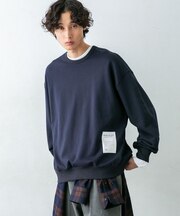 ｢HOTEL PALACE(オテル パラス)｣グラフィックコットンロングスリーブスウェット