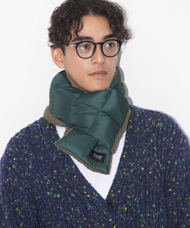 WEB限定 別注 REVERSIBLE DOWNSCARF