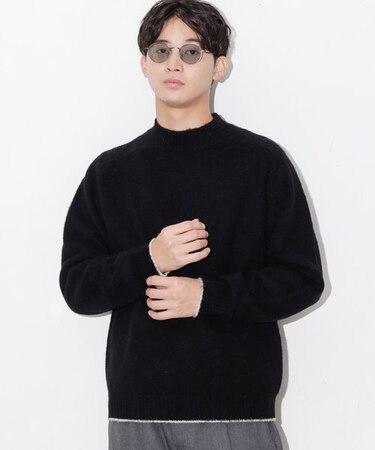 HEROシャギードッグモックネック