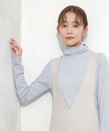 ジンジャー吸湿発熱抗菌防臭リブタートル