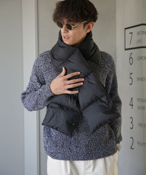 「西川ダウン(R)」ロングダウンマフラー