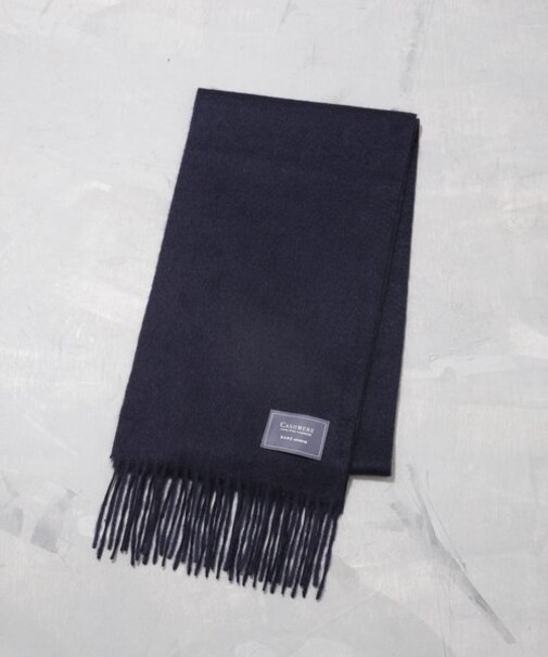 カシミヤシングルマフラー