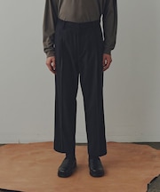 WEB限定／「Commonuse」ギャバジンイージーテーパードパンツ