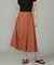 LB.01／コットンポリエステル タックフレアスカート