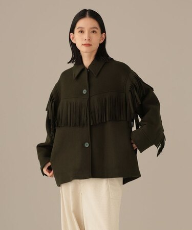 フリンジショートジャケット