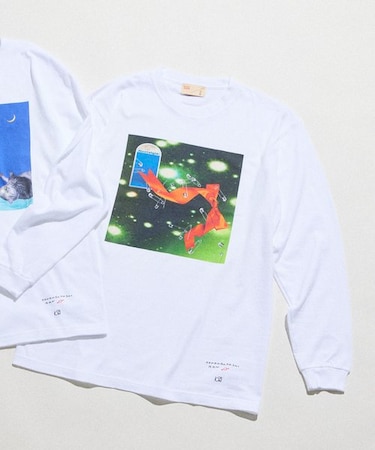 「とんだ林蘭×ＮＡＮＯ　ｕｎｉｖｅｒｓｅ」　ロングＴシャツ