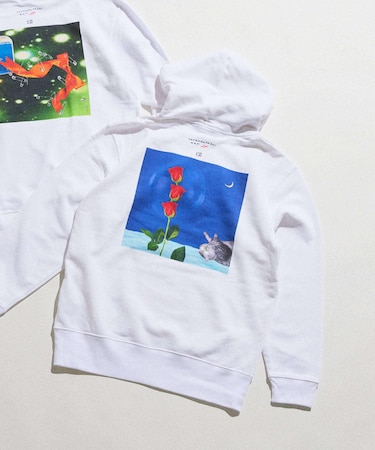 「とんだ林蘭×NANO universe」 フードパーカー