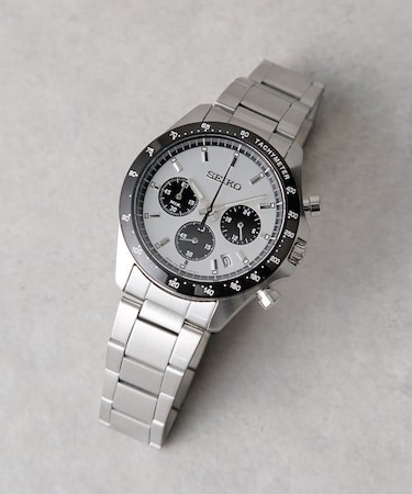 SEIKO／別注セイコー×ナノ・ユニバース クオーツクロノグラフ｜ナノ  