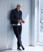 TRクリーステーパードスリムイージーパンツ