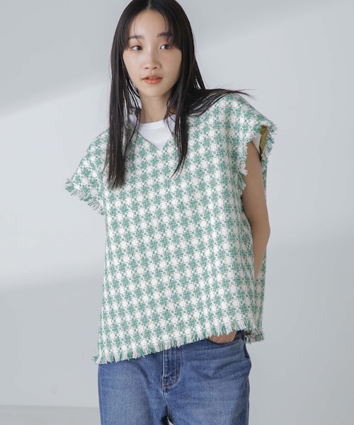 LB.03／ミックスツイードジャケット｜ナノ・ユニバースの通販｜&mall