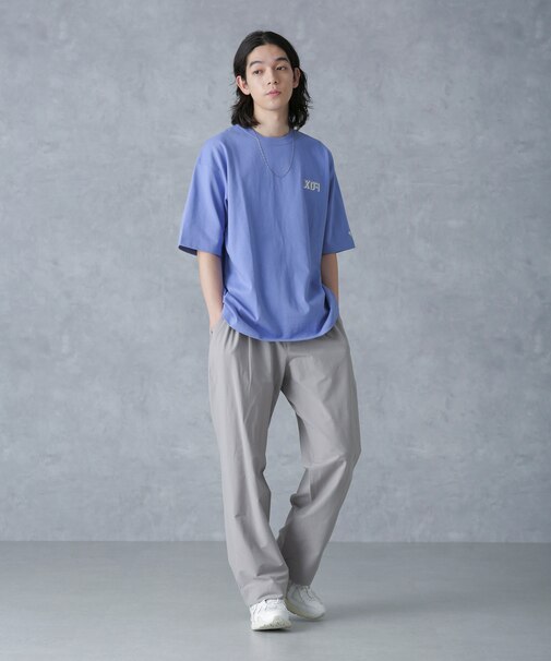 ストレッチワイドイージーパンツ(セットアップ可)