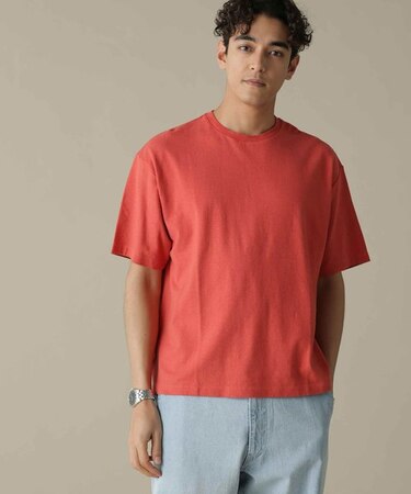 「NJ／CLUB」HOMESTOCK ガーメントダイコットンヘンプTシャツ