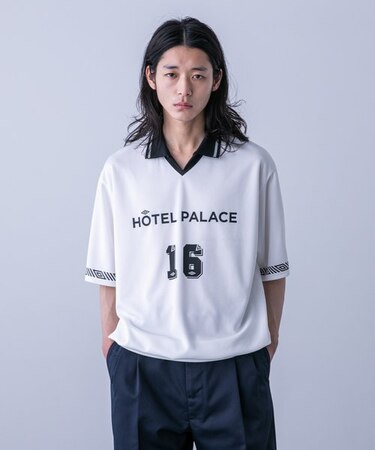 HOTEL PALACE （オテルパラス）」UMBROゲームシャツ｜ナノ・ユニバース 