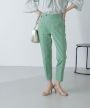 センタープレススリムパンツ