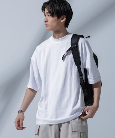 Anti Soaked(R)汗染み防止 クルーネックビッグT