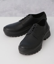 PADRONE／DERBY PLAIN TOE SHOES
