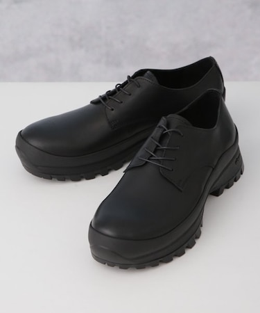 PADRONE／DERBY PLAIN TOE SHOES