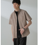 「ICE FLOW LINEN」バリエーションシャツ 半袖