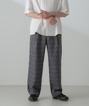 パターンイージーワイドパンツ(セットアップ可)