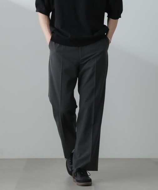 COOLMAX T／Wストレッチブートレッグパンツ