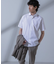 「N SHIRTS」AntiSoaked(R)汗染み防止セミワイドカラーシャツ半袖
