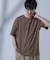 Anti Soaked(R)  汗染み防止 ピンボーダークルーネックTシャツ