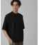 シルケットポンチワイドモックネックTシャツ