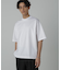 シルケットポンチワイドモックネックTシャツ