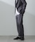 「N TROUSERS」サマーウールTWストライプパンツ(セットアップ可)