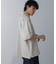 HALF ZIP ワイドシルエット Tシャツ 半袖