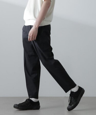 サイドシャーリング リネンパンツ