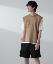 かぎ針アンサンブルTシャツ