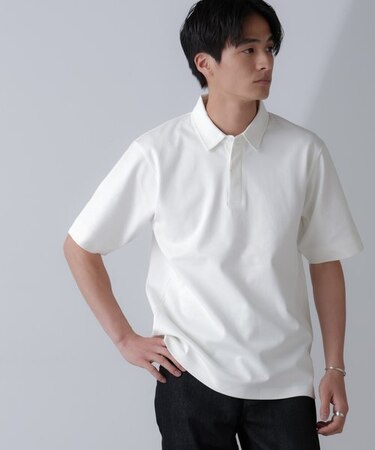 ダブルスムース比翼ポロ