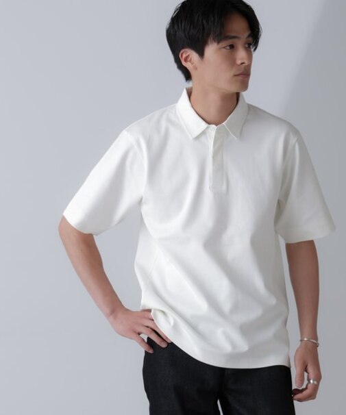 ダブルスムース比翼ポロ