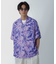 White Mountaineering／JUNGLE PATTERN OPEN COLLAR S／S