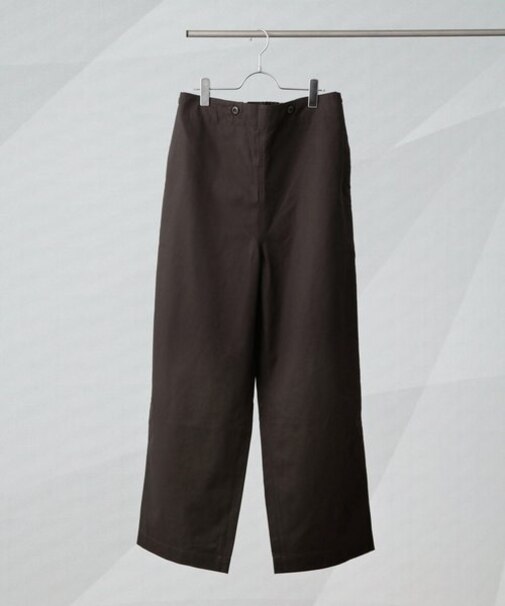 benine 9／フィンクスコットンフレンチネイビーデッキパンツ