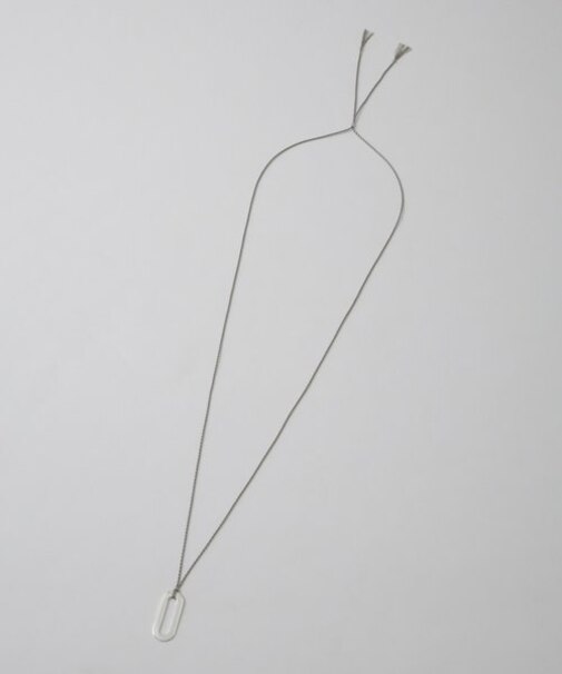 on the sunny side of/Small Oval Top Necklace